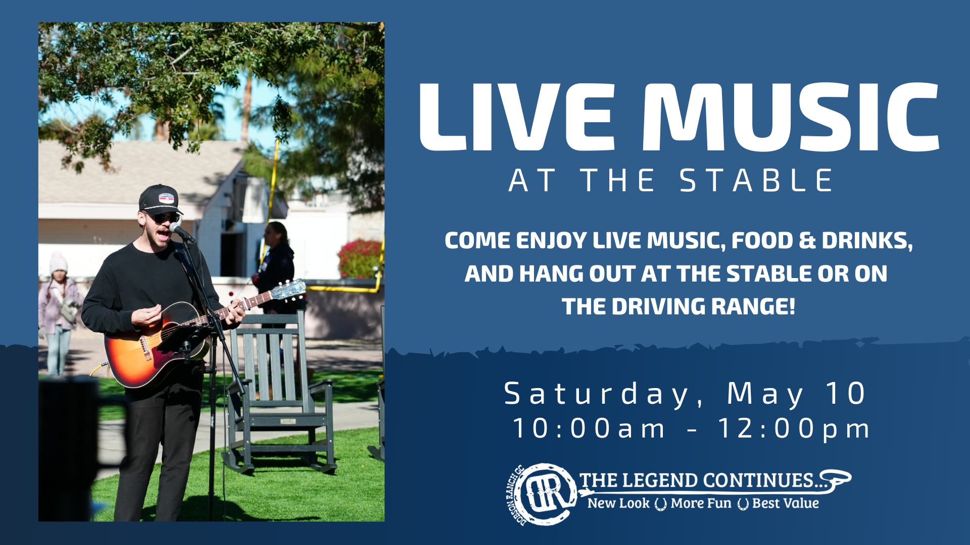live music at the stable